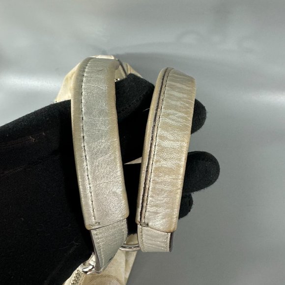 Authentic COACH # 19338 Kristin Signature Dome Sequin Satchel Shoulder Bag - Picture 11 of 14